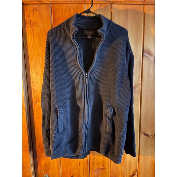 Tasso Elba Men’s full zip sweater - Picture 1 of 3